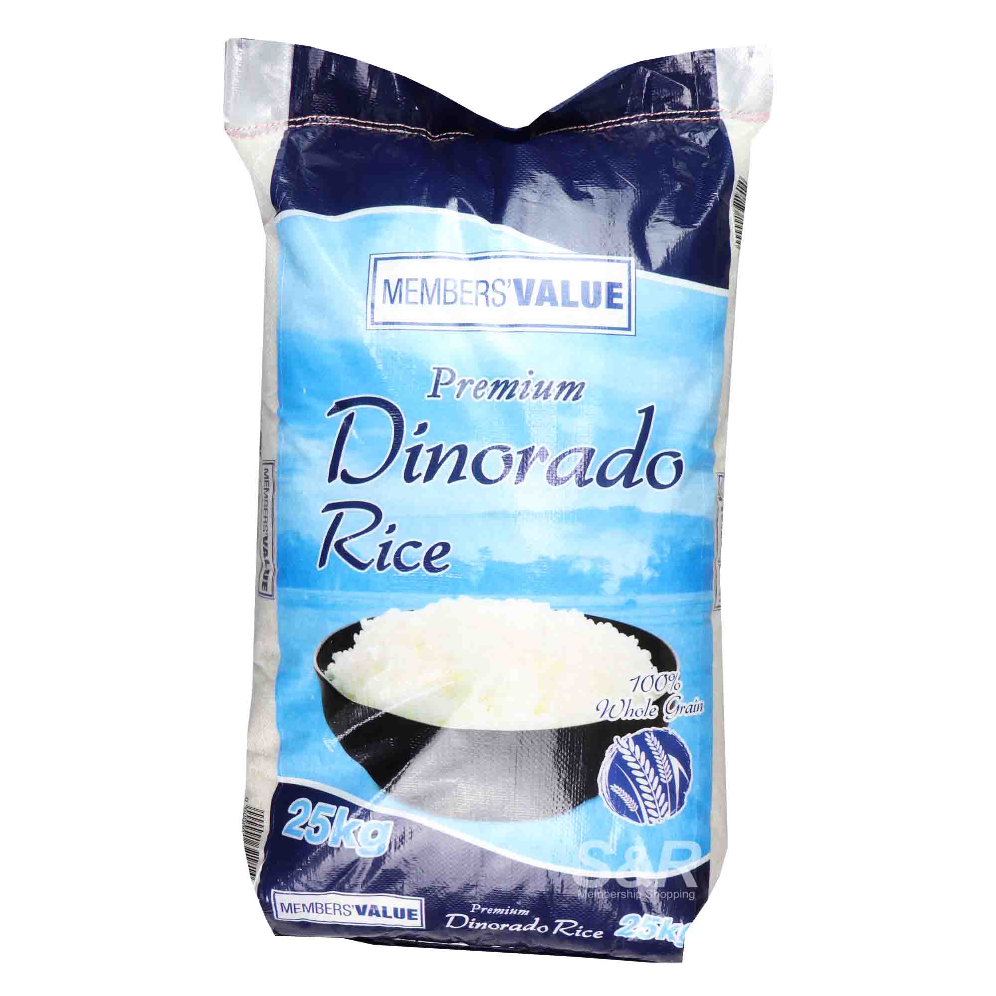 Members' Value Dinorado Premium 100% Whole Grain Rice 25kg